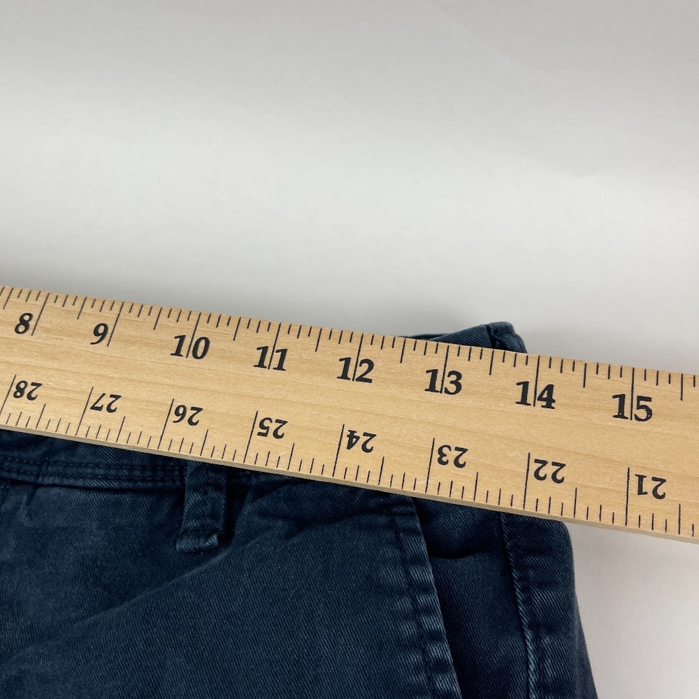 Aero Chino Pants Womens 28/30 Skinny Blue Flat Front - Picture 5 of 10
